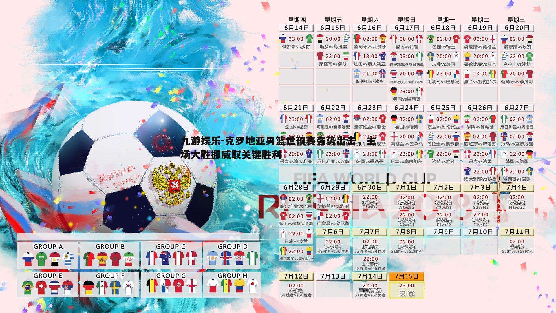 克罗地亚男篮世预赛强势出击,主场大胜挪威取关键胜利